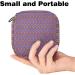 Shop Women's Purple Binding-Up Bags | Seamless Portable Menstrual Pad & Tampon Storage | Perfect for School & Office - Buy Online on GoSupps.com