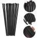 BELLIFFY 12pcs Eyeliner Brush Eye Shadow Brush Eye Crease Brush Eye Brushes for Eyeshadow Eye Makeup Brushes 14.5x0.7x0.5cm Black - Buy Online on GoSupps.com