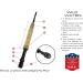 Wild Water Fly Fishing AX Series Fly Rod | IM8 Graphite Blank | Lightweight Medium Fast Action Rod | 5/6 Wt 9ft - Buy Online on GoSupps.com