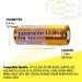 Exell 2-Pack EB-23A 12V Alkaline Battery - Replacement for 1811A 23A A21 A23 & More | International Shipping Available - Buy Online on GoSupps.com