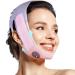 JUSRON Double Chin Reducer V Line Face Lifting Tape Face Strap, Soft Silicone Chin Strap Face Shaper to Removing Double Chin for Women and Men