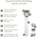 GESKE | SmartAppGuided MicroNeedle Face Roller | 9 in 1 | with rose quartz | Microneedling | Professional Microneedling Device | Needle Roller | Face Beauty Roller | Micro Needles - Buy Online on GoSupps.com