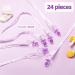 Purple Baby Shower Pacifiers Necklace - 2.5 Acrylic Charm for Party Favors & Decor - Buy Online on GoSupps.com