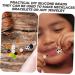 COHEALI Silicone Bead Kit - 880 Pcs Bulk Beads for DIY Keychains, Necklaces, and Teether - Baseball and Softball Design - Round Circle Shape - 1.5CM Size - 5pcs - Buy Online on GoSupps.com