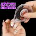 64 Rolls Nail Striping Tape Line Set with 32 Colors, Adhesive Sticker, 2 Nail Tape Roller Dispensers, and Tweezers - DIY Nail Art Decoration - Buy Online on GoSupps.com