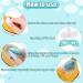 12pc Kids Unicorn Heel Grips - Prevent Skin Rubbing & Blisters, Soft Shoe Inserts for Girls & Boys - Buy Online on GoSupps.com