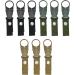 Klop256 9-Piece Bottle Holder Belt for Backpack | Nylon Water Bottle Clips for Camping Hiking & Outdoor Activities - Buy Online on GoSupps.com