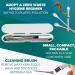 8pc Stainless Steel Ear Wax Remover Kit - Earwax Removal Tool Set with Irrigator Drill & Twister for Gentle Ear Cleaning - Includes Pick & Accessories - Buy Online on GoSupps.com