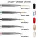 Makartt 5PCS Dual-End Nail Art Brush Set - Multifunctional Detail Brushes for Flowers, Leaves, and Gel Paint Designs - Buy Online on GoSupps.com
