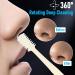 2024 Upgraded 2-in-1 Nasal Hair Cutter & Nostril Hair Remover Tool - Double Sided Nose Hair Trimmer for Men & Women | 360 Rotating Design | 3 Set - Buy Online on GoSupps.com