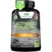 NaturaLife Labs Organic Activated Charcoal Capsules - 100 Count for Detox & Digestive Health - Buy Online on GoSupps.com