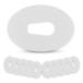 ExpressionMed - Adhesive Patch for Dexcom g6 (10-Pack) - Made in The USA Waterproof Split Backing CGM Tape (White) White Dexcom g6