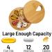 Wooden Pill Organizer - Daily & Weekly Medicine Holder for Travel | Vitamin Case with Solid Wood Lid | Improved Design for Easy Use - Buy Online on GoSupps.com