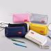 Big Capacity Pencil Pen Case Office College School Large Storage High Capacity 2 Layers Pencil Travel Luggage Pouch Make up Cosmetic Bag Zipper Stationery Pouch Multifunctional Organizer (Black) S-Black - Buy Online on GoSupps.com