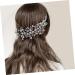 Ipetboom Bride Hair Accessories Piece decorate pearl hair casual vintage sweet crystal accessories Miss comb flowers rhinestones hair accessories headband hair comb hairpin headgear - Buy Online on GoSupps.com
