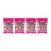 Rockets Double Lollies Lollipops Candy (4) Package Value Bundle (96g per package) with BIG MAPLE Trivia Cards. Great for Gift Bags Holiday Christmas Halloween Easter Birthday Sharing with Friends Family Office Snack