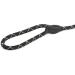 Julius-K9 20200-IDC Round Lead Leash 12mm x 2m - Black Fluorescent with Zamak Carabiner | International Shipping - Buy Online on GoSupps.com