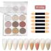 Poudre Ongles Pigment e - Finition Effet Miroir Magique Brillant 9 Couleurs | D coration Arc-en-D grad Brillante DIY pour P ques Halloween No l CF03 - Buy Online on GoSupps.com