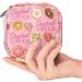 Love Cute Donut Sanitary Napkin Storage Bag - Portable Menstrual Cup & Pad Holder for Teen Girls & Women - Buy Online on GoSupps.com