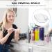 Toyvian Bol de Manucure Main pour Trempage des Ongles Taille Moyenne Plastique L ger Soin des Ongles et Cuticules Usage Salon et Domicile - Buy Online on GoSupps.com