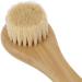 Manual Face Brush Portable Wooden Soft Bristles Cleansing Facial Brush for Facial Body Massage Cleaning Care - Buy Online on GoSupps.com