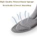 5D Sponge Comfort Insoles 2-Pairs | Arch & Heel Pain Relief for Men & Women | Dark Blue, Large Sizes - Buy Online on GoSupps.com