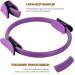 Buy Pilates Yoga Ring - Resistance Ring for Home Fitness & Core Training | Violet Magic Circle for Yoga & Gymnastics - Buy Online on GoSupps.com