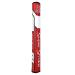 SuperStroke Traxion Tour Golf Putter Grip | Advanced Surface Texture That Improves Feedback and Tack | Minimize Grip Pressure with a Unique Parallel Design Red/White Tour 2.0