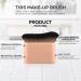 Tanning Brush Self Tan Applicator Instant Facial Tanner Face Leg Body Makeup Blending Brushes Blur Blend Mousse Foundation Blusher Bronzer Powder Contour Application Curved Design Rose Gold (1) - Buy Online on GoSupps.com