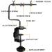 AGOOL Portable Fishing Line Winder Spooler - Adjustable Spinning Reel Spooling Station for Home, Boats - Multifunctional Stable Spooler Machine - Buy Online on GoSupps.com