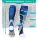 Medical Compression Socks (3 Pairs) for Men and Women - Black, Circulation 20-30 mmHg, Nursing - S/M - Buy Online on GoSupps.com