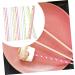 Mikinona 50pcs Marshmallow Stick Chocolate Candy Lollipops Candy Bars Lollipop Sticks Lollipop Packing Sticks Marshmallow Holder Sticks Manual Stirring Rod Chocolate Stick Dedicated Paper - Buy Online on GoSupps.com