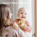 UANLAUO Baby Teething Toys for 0-6 and 6-12 Months | Silicone Hand Teether for Soothing Sore Gums | BPA-Free & Non-Toxic | Boy Girl - Buy Online on GoSupps.com