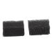 Stipple Sponge 2pcs Scar Wound Freckle Special Effects Real Look Halloween Special Effects Makeup Sponge Black Sponge Can Be Used For Halloween Decoration Movie Special Effects