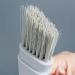 2Pcs Window Groove Cleaning Brush Windows Slot Cleaner for Door Floor Gap Keyboard Brush Dustpan 2In1 Household Cleaning Tools Kit (Color : White Gray Size : 2pcs) 2pcs White Gray - Buy Online on GoSupps.com