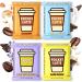Pocket Latte, VARIETY 24 PACK (6 of each flavor). Strong Coffee Flavor. One Bar = One Coffee. All-Natural Caffeine Snack, gluten-free and soy-free ingredients. Coffee Chocolate. Assorted six of each 12 Count (Pack of 2)