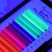 Neon Colored Easy Fan Lash Extensions D+ Curl 0.07mm Mixed Length 13mm-15mm Blue Purple Yellow Green Pink Orange and Dark Orange Rainbow Faux Mink Eyelashes Beauty7