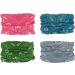 Shop Smehcf 4 Multi-Purpose Bandanas - Breathable & Washable Headbands Face Masks Neck Cuffs in Pink Gray Green Blue & Cashew Flower - Ideal for Men & Women - International Shipping Available - Buy Online on GoSupps.com