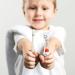 Children's Bamboo Toothbrush Set - 5 + 1 Hourglass - Soft Bristle BPA Free Eco-Friendly Nano Toothbrush for Kids - Buy Online on GoSupps.com