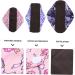 Set of 6 Washable Cloth Menstrual Pads - Reusable Period & Panty Liners for Women - Buy Online on GoSupps.com