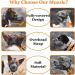Adjustable XL Gray Mesh Dog Muzzle | Breathable & Comfortable Dog Muzzle for Safe Calmness - Buy Online on GoSupps.com