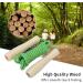 Adjustable 270cm Kids Jump Rope - Wooden Handle & Cotton Rope for Boys & Girls - Green Fitness Spring Rope - Buy Online on GoSupps.com