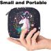 Unicorn Menstrual Pad Bag with Zipper | Stylish Ladies Napkin Pouch & Tampon Collection Bag for Women & Girls - Buy Online on GoSupps.com