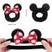 TEKI 2 Pack Mouse Ears Sequin Scrunchies - Red+White Spot Velvet Hair Accessories for Women and Girls - Buy Online on GoSupps.com