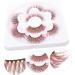 minkissy 4 Pairs Faux Lashes Faux Eyelashes Wedding Nupec Natural False Eyelashes Natural Fake Lashes Women False Eyelashes False Eyelashes Fluffy Make up Fake Eyelashes Miss Imitation - Buy Online on GoSupps.com