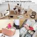 Fauxomor 3-Pack Makeup Sponge Holder | Breathable Silicone Travel Bag for All Sizes | Frost-Safe Portable Beauty Blender Tool Black Red Rose Red - Buy Online on GoSupps.com