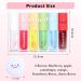 Zheyst Color Changing Lip Oil Set - 6pcs Fruit Lip Gloss Pack, Long Lasting & Nourishing Formula for Dry Lips, Includes 2 Lip Masks and 1 Mirror - Ideal for Teens - Buy Online on GoSupps.com