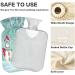 Shop Soft Fleece Cover Hot Water Bottle - 2 Liters White | International Shipping Available - Buy Online on GoSupps.com