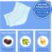 Moisturizing Gel Socks for Dry Cracked Heels - Foot Spa Treatment for Softening and Hydrating Heels (1 Pair) - Buy Online on GoSupps.com