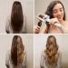 3 Barrel Hair Curler 25mm Curling Iron with Intelligent Temperature Control - Quick Heating Gold Wand for Mermaid Waves - Long or Short Hair Styling - Buy Online on GoSupps.com